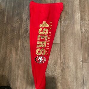Women’s Medium 49ers sweatpants